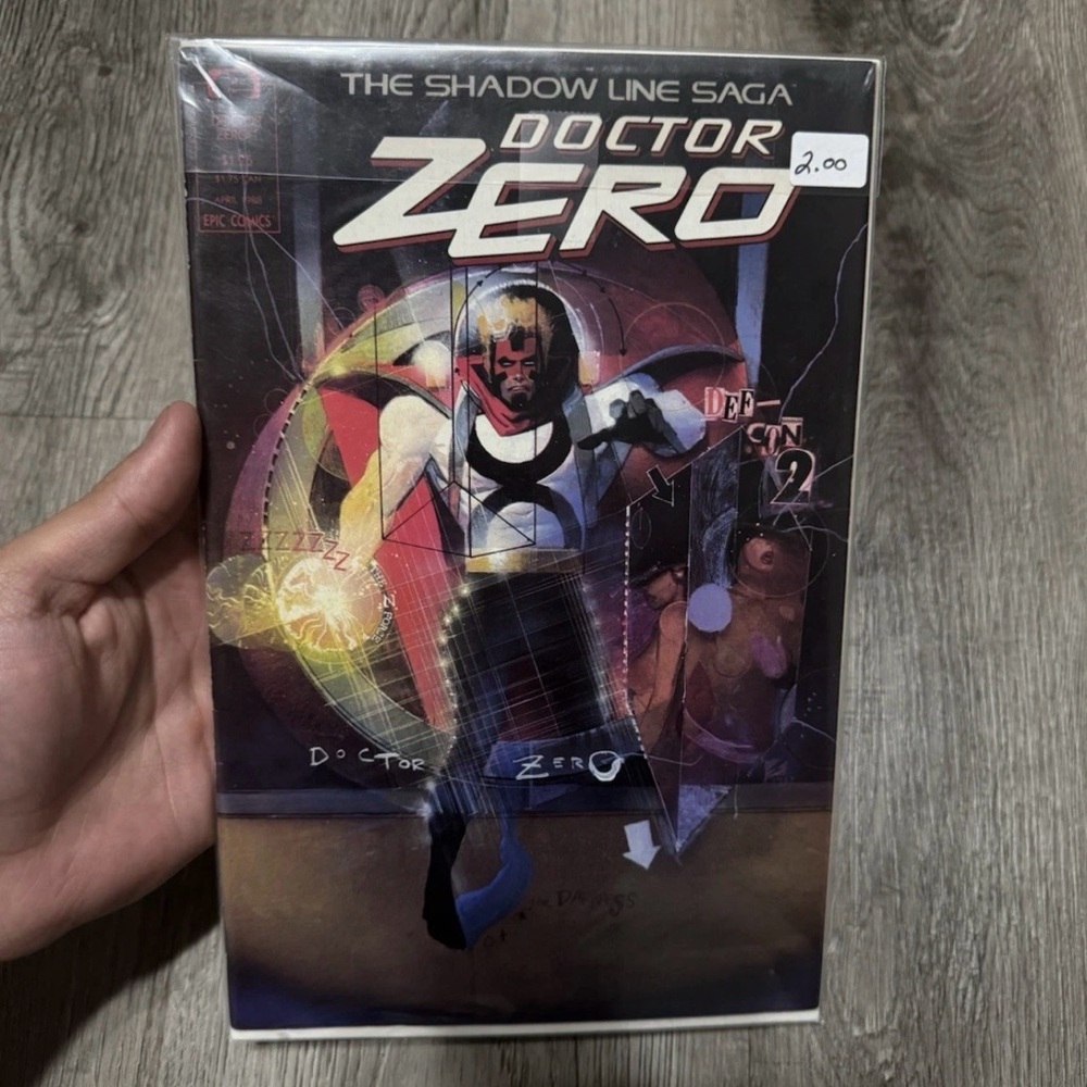 Doctor Zero #1 (Epic Comics Marvel Comics April 1988)